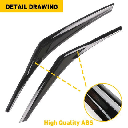 Glossy Black Headlight Eyelid Cover for Toyota Camry SE XSE (2018–2022)