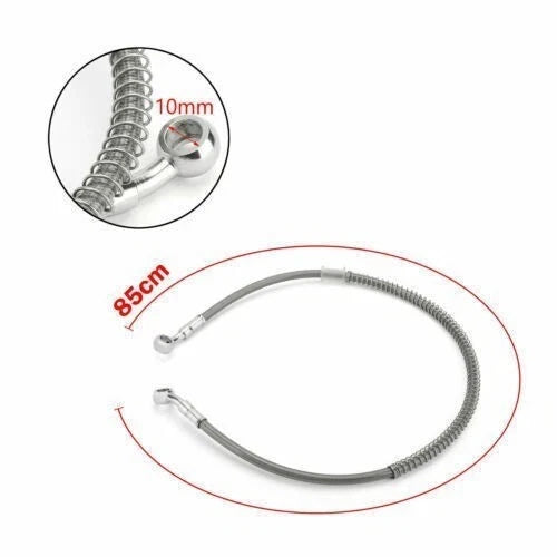 Brake Oil Hose Line with Banjo Fitting for Motorcycle (33")