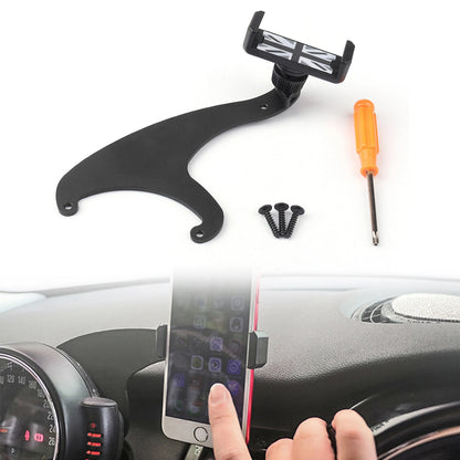 Union Jack Phone Holder Stand Kit for Mini Cooper F54 F55 F56 (INT-393-A)