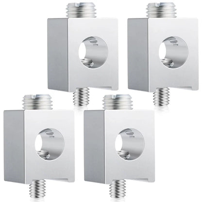 Set of 4 Aluminum Alloy Quick Connect Terminals CA10UF for Automotive