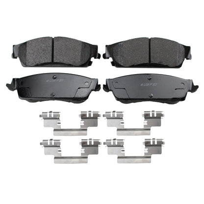 Set of 4 Akebono ProACT Rear Ceramic Brake Pads for Cadillac Chevrolet GMC (ACT1194A)