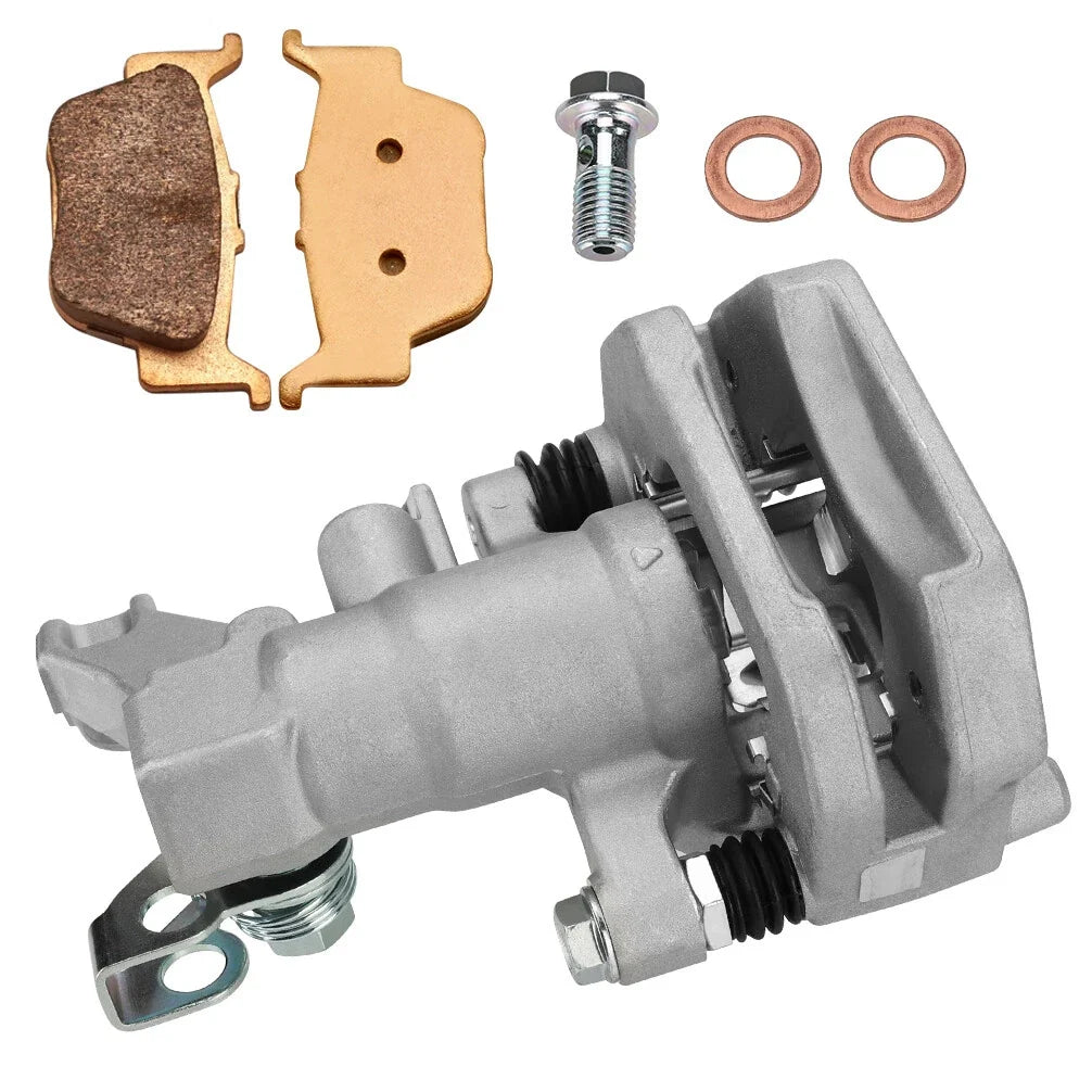 Rear Brake Caliper & Sintered Pads for Honda Rubicon 500 520 (2015–2019)