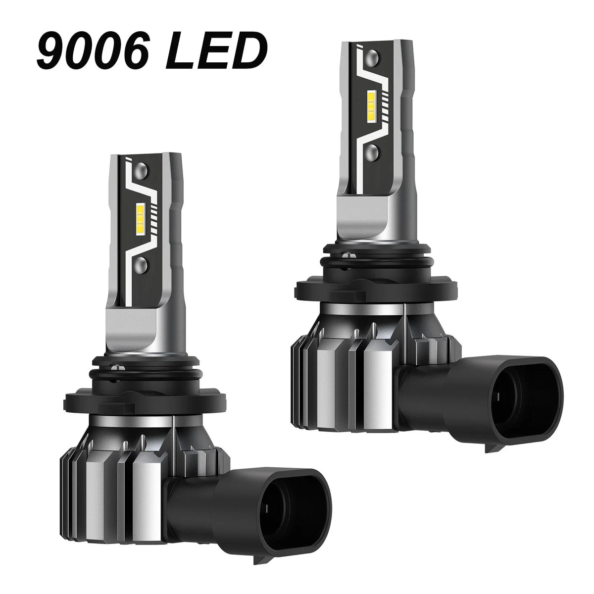 2X 9006 LED Headlight Fog Bulb Lamp 6500K 10000LM for