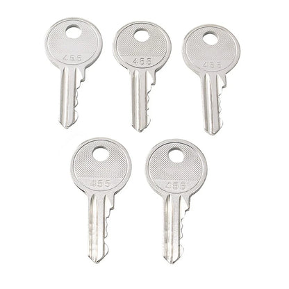 Set of 5 Ignition Keys #455 for Boom Lifts Heavy Equipment Forklift