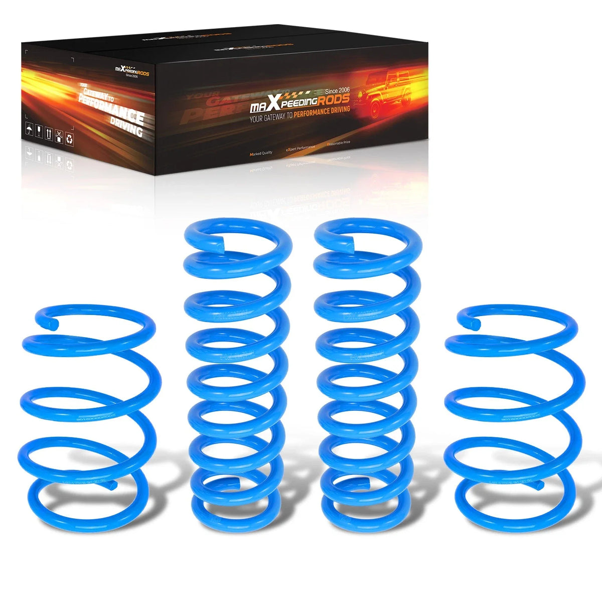 Lowering Springs for Hyundai Sonata (2015–2019) 1.6"F/1.5"R