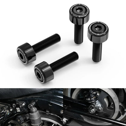 Aluminum Rear Shock Bolt Mount Kit for Harley Road King EFI (1996–2006)