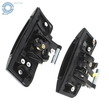 Pair of Black Plastic Door Handles for Nissan 350Z (2003–2009)
