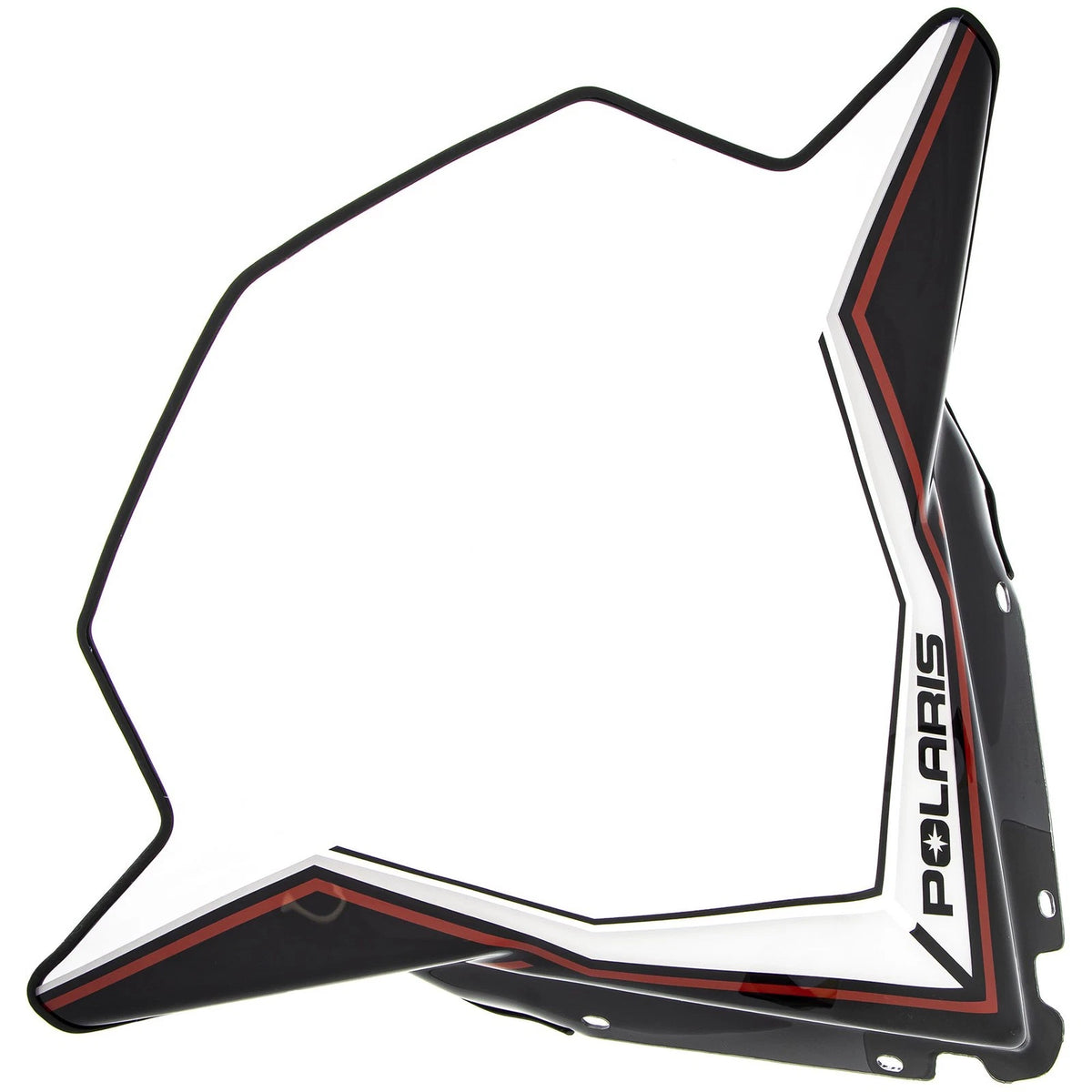 18" Clear Mid Windshield for Polaris Snowmobile (OEM 2880389)