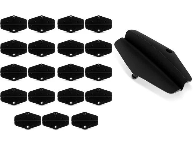 Set of 4 Door Molding Retainer Clips for Cadillac DeVille (1980–1984) 52276VDRF
