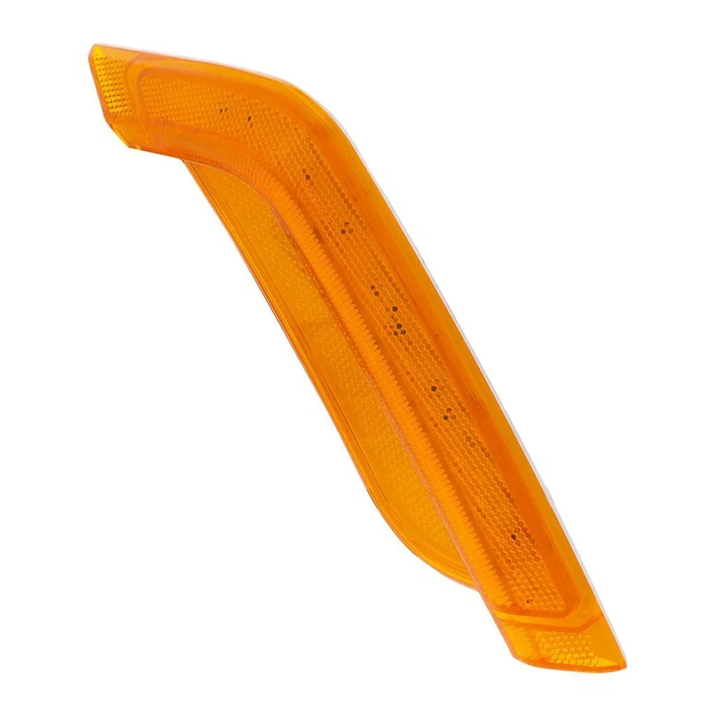 Passenger Side Amber LED Fender Turn Signal Light for Peterbilt 579 (2012–2017)