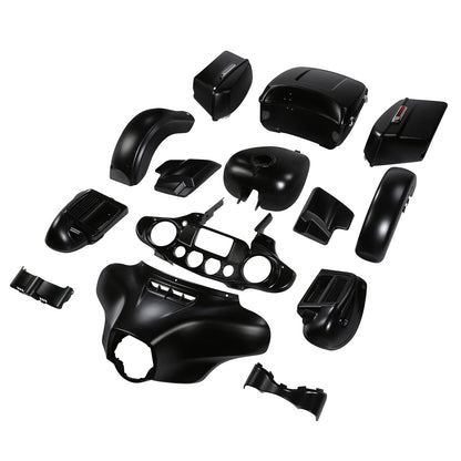 Fairings Body Kit for Harley Electra Glide Ultra Limited (2014–2024) Black Denim