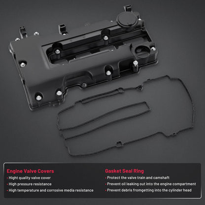 Engine Valve Cover with Gasket for Nissan Altima (2007–2013) 2.5L L4