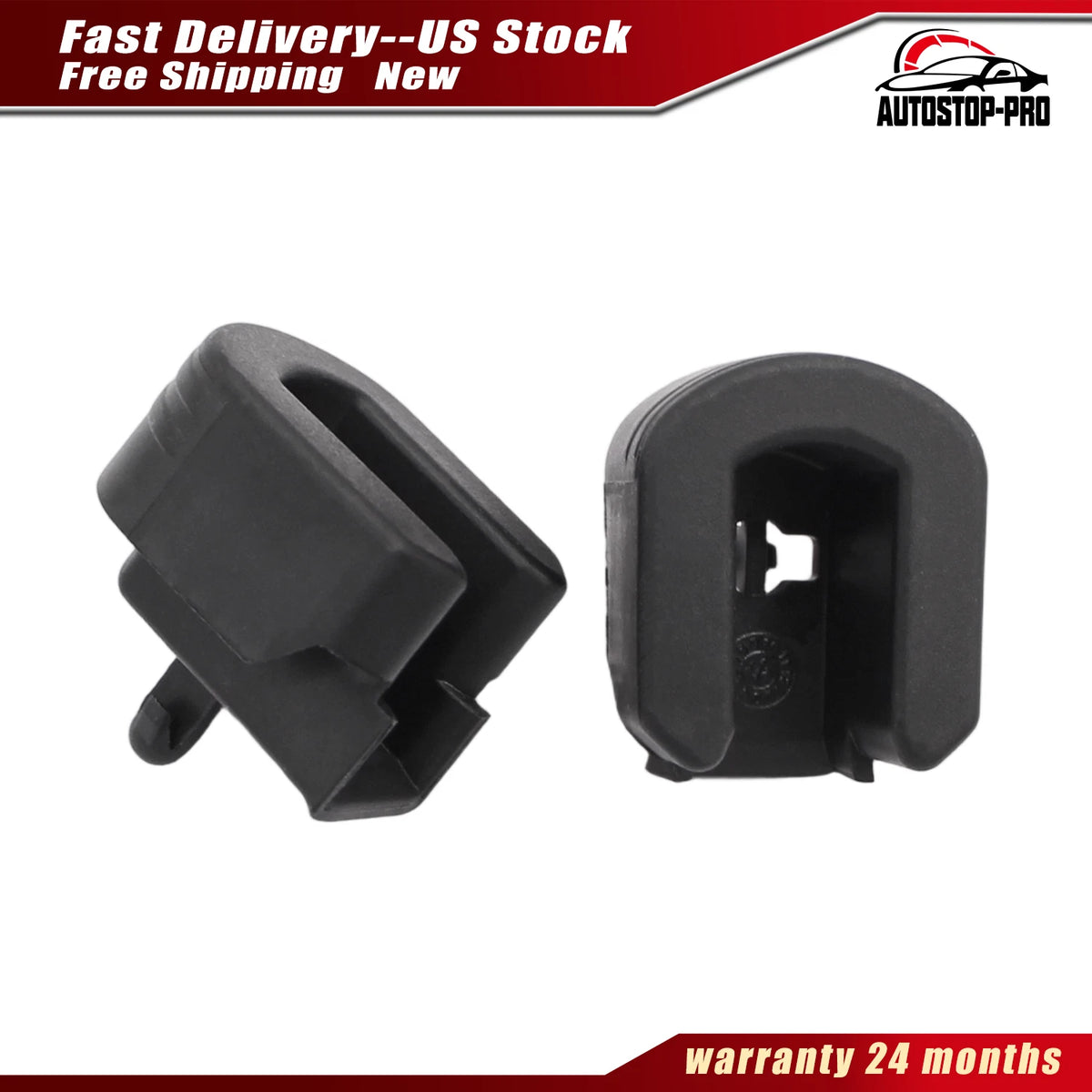 2X Tailgate Hinge Bushing Rear Right for Toyota Tacoma (2017–2023) 66143-04021, 6614304021