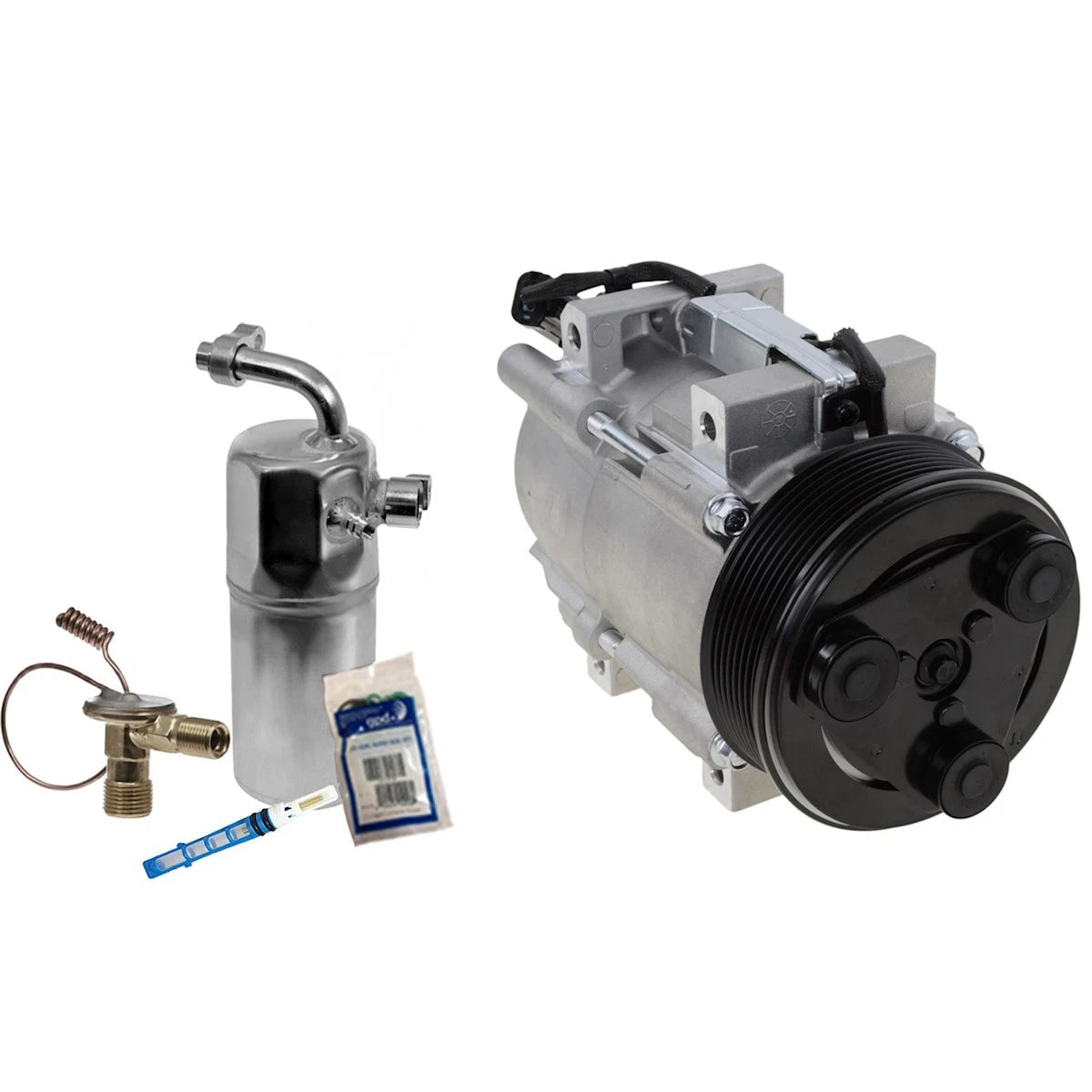 A/C Compressor Kit for Dodge Ram 2500 3500 (2006–2007) 16803609, 6512232, 68182