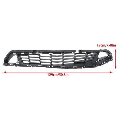 Front Lower Grille for Chevrolet Camaro (2019–2024) Black Plastic