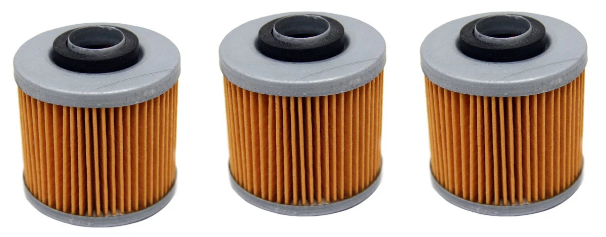 3 Pack Oil Filters for Yamaha Grizzly 600 4x4 & Raptor 700 (1998–2006) (3)FS-707a