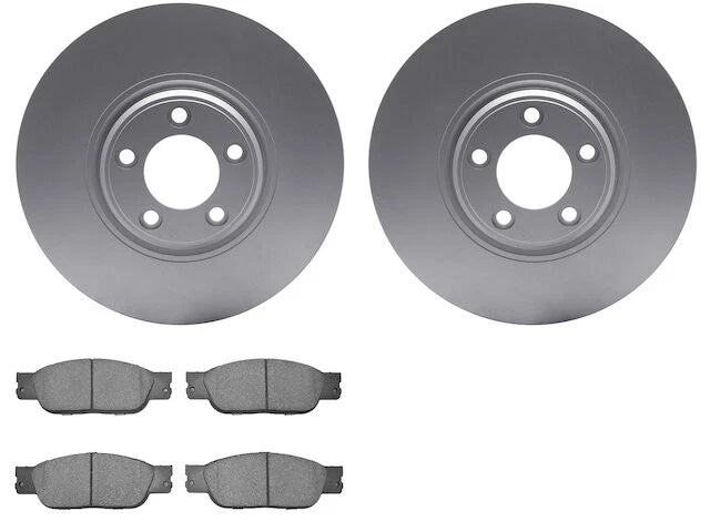 Brake Pad and Rotor Kit for Jaguar S Type (2003–2005) 77919NVWS