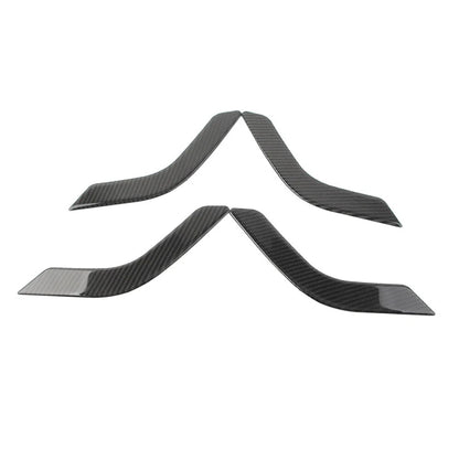 Set of 4 Black Door Handle Cover Trim for Jeep Wrangler JK (2011–2017)
