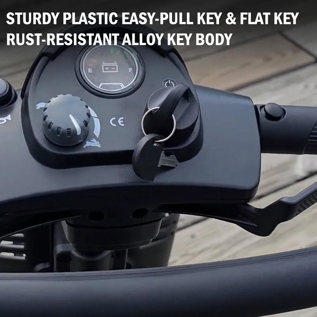 Set of 2 Replacement Keys for Pride Mobility Scooter