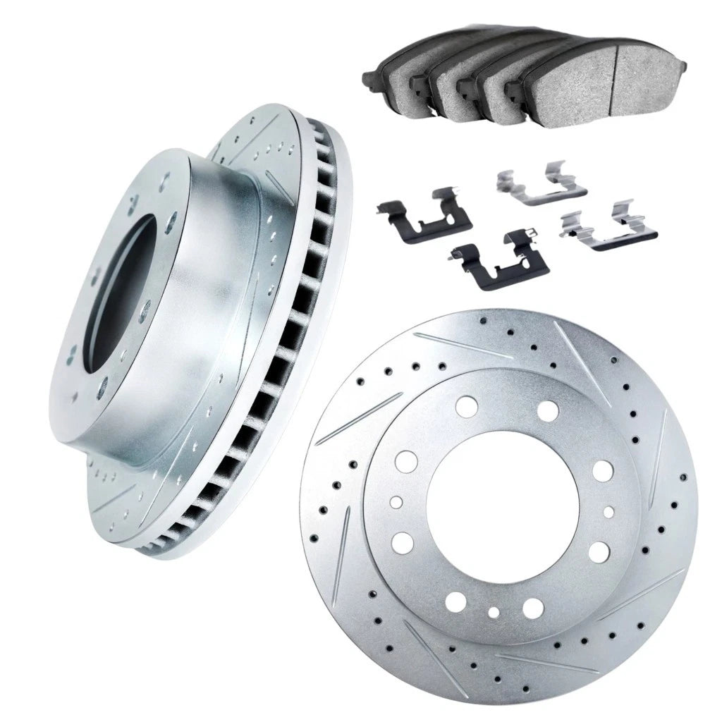 Brake Rotor Set for Chevy Silverado 1500 HD Classic (2007) ALX-PAU-DF-7412-48026-CLA11