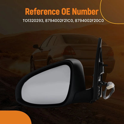 Side Mirror for Toyota Corolla CE/LE Eco/SE (2014–2019) 8794002F21C0