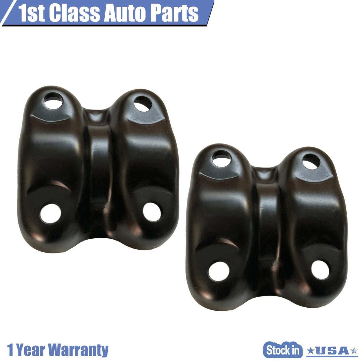2X Rear Suspension U-Bolt Plate for Chevrolet Silverado 1500 (1999–2006)