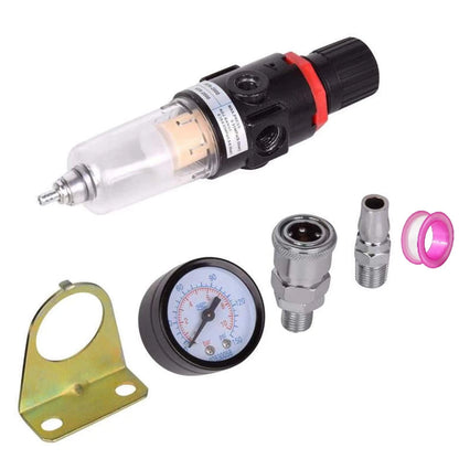 1/4" BSP Air Compressor Moisture Filter Trap Oil Water Separator