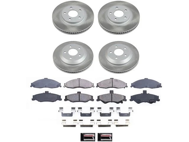 Brake Pad and Rotor Kit for Pontiac Firebird (1998–2002) 21217GXRT