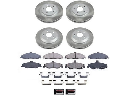 Brake Pad and Rotor Kit for Pontiac Firebird (1998–2002) 21217GXRT