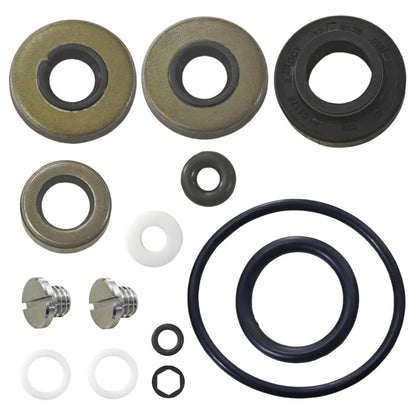 Lower Gearcase Seal Kit with Drain Screws for Johnson Evinrude 9.9 15 Hp (N/A)