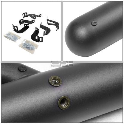 3" OD Black Side Step Bars for Toyota Tacoma Crew Cab (2005–2020)