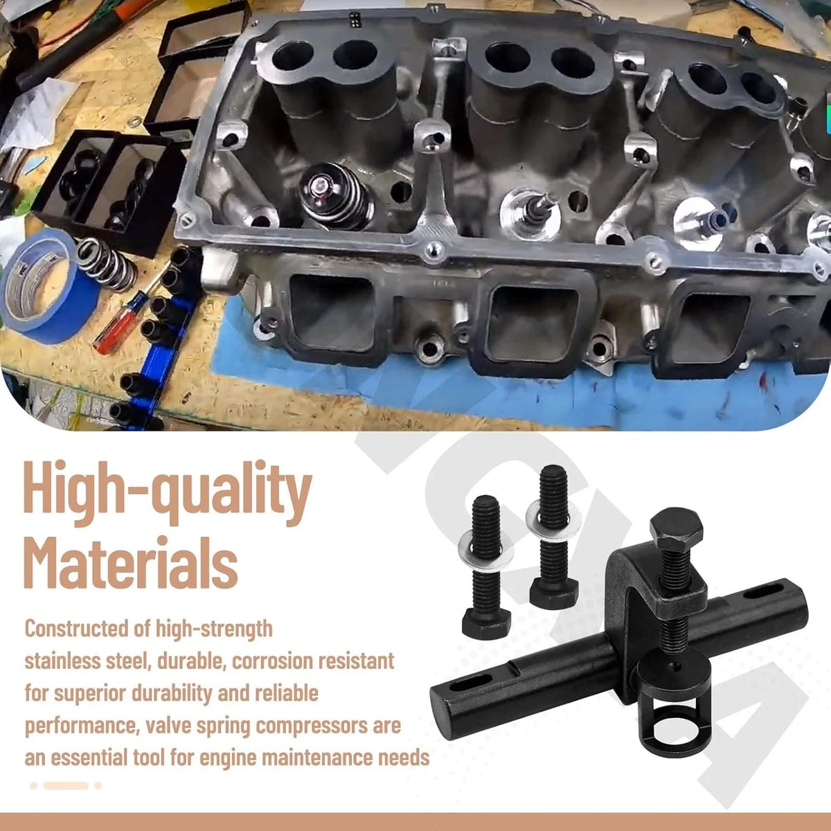 Valve Spring Compressor Tool for Dodge 5.7L 6.1L 6.2L 6.4L HEMI (2003–2023) POW352003