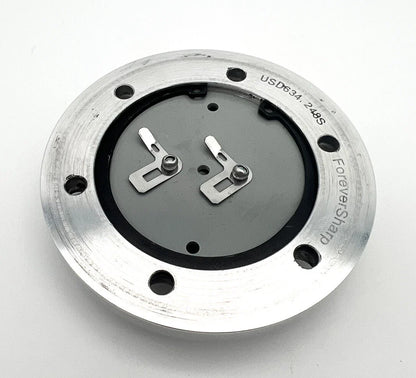 Steering Wheel Horn Button Polished Aluminum for 6 Hole Toyota Hilux (2005–2015)