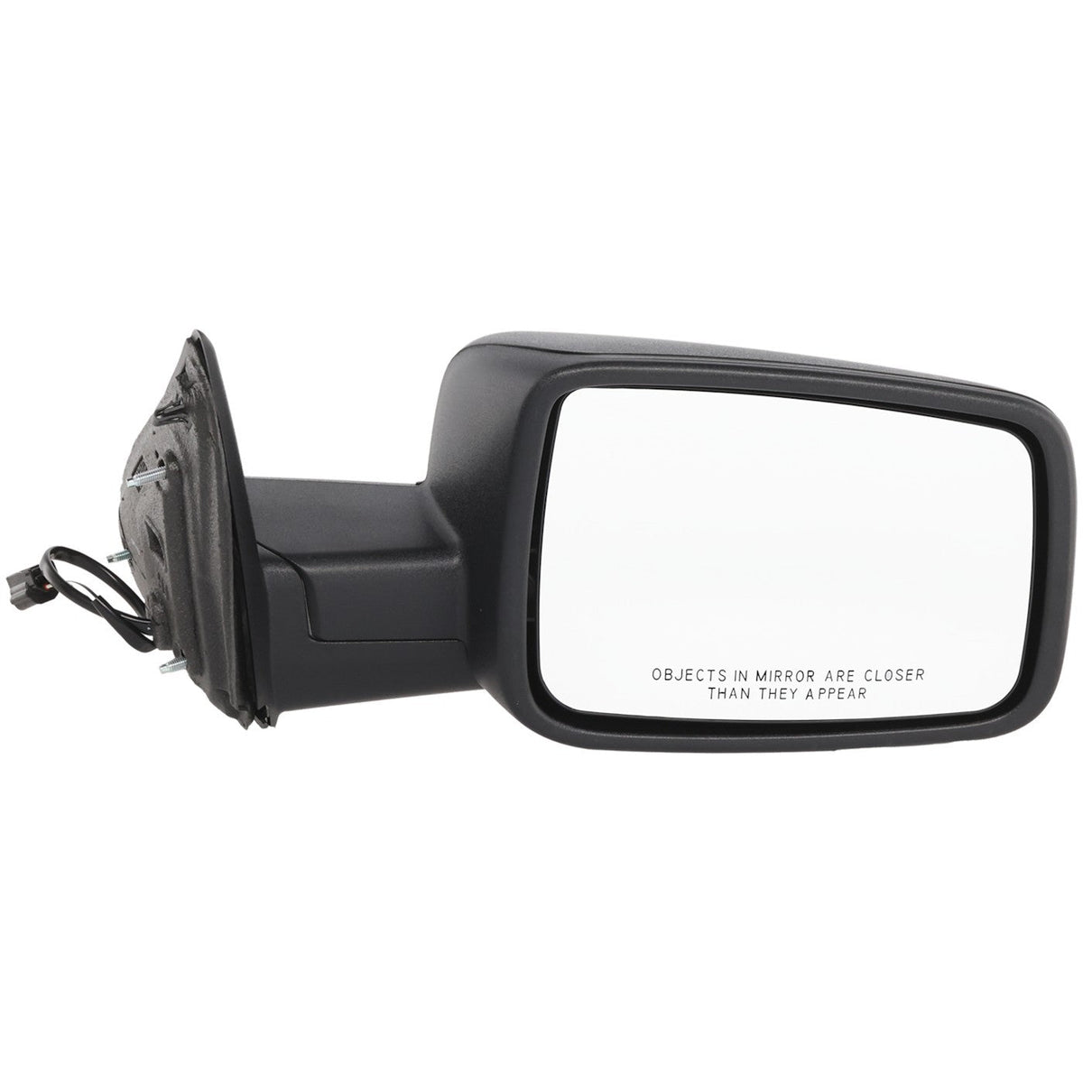 Right Manual Folding Mirror for Ram 1500 2500 3500 (2013–2022) Textured Black