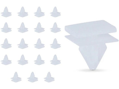 Set of 4 Rocker Panel Molding Retainer Clips for Chevrolet C8500 41663KMTD