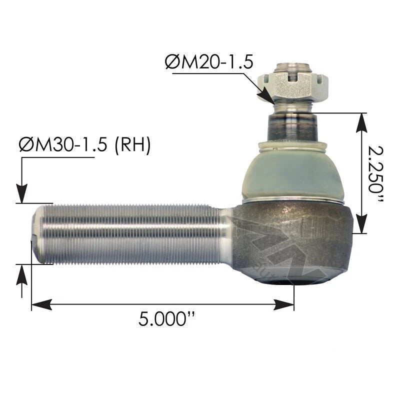Tie Rod for Mack (4013–5001832582, 5001832582, 11402, 462.ES6234R)