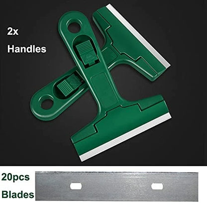 2X 5.5 Inch Glass Scraper Tool for Automotive Use