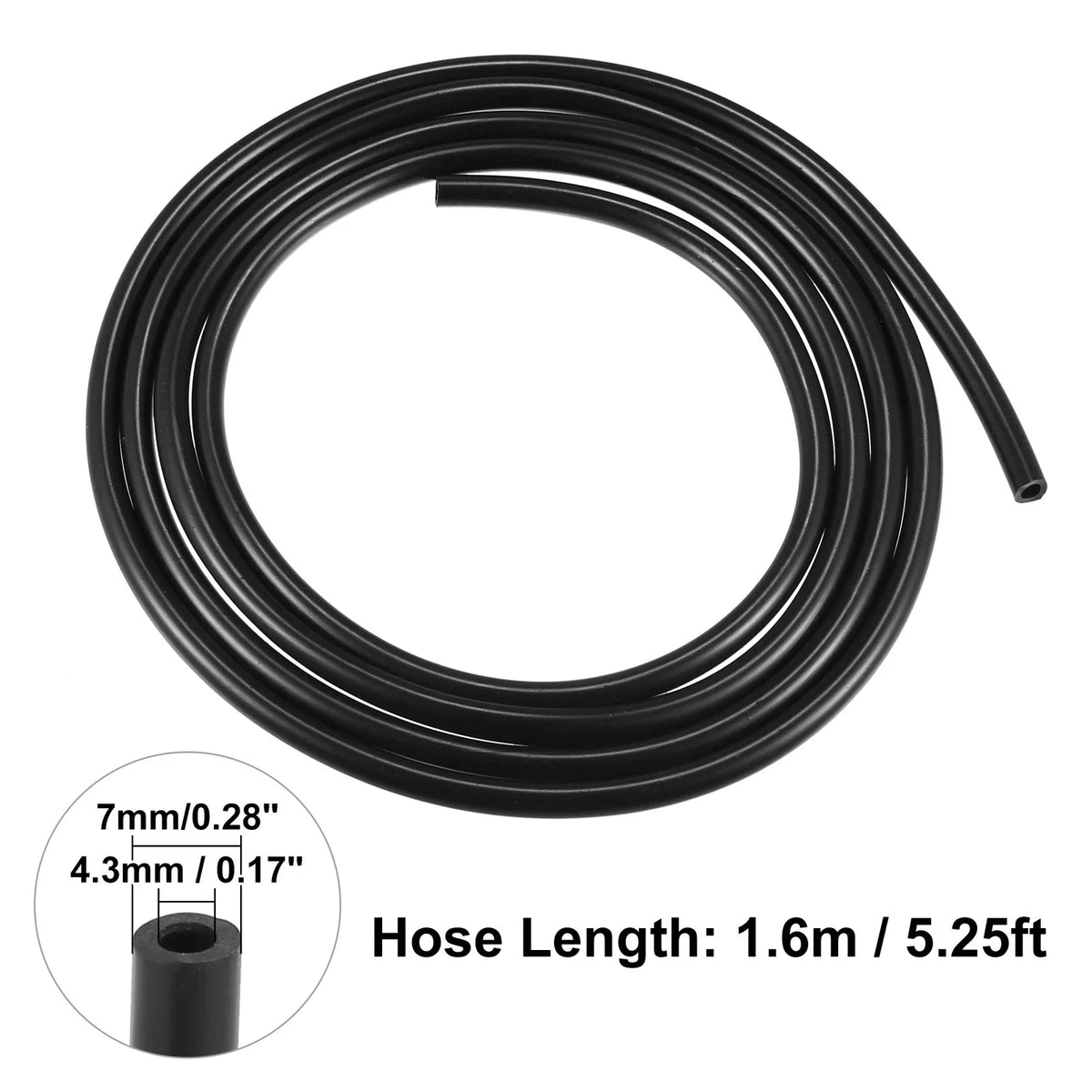 2X Windshield Washer Nozzle Hose Kit for GMC Chevrolet (7133-232314B)