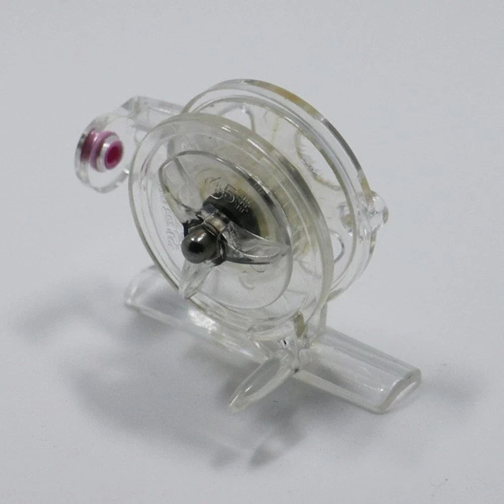 Ice Fishing Reel Right Hand Transparent