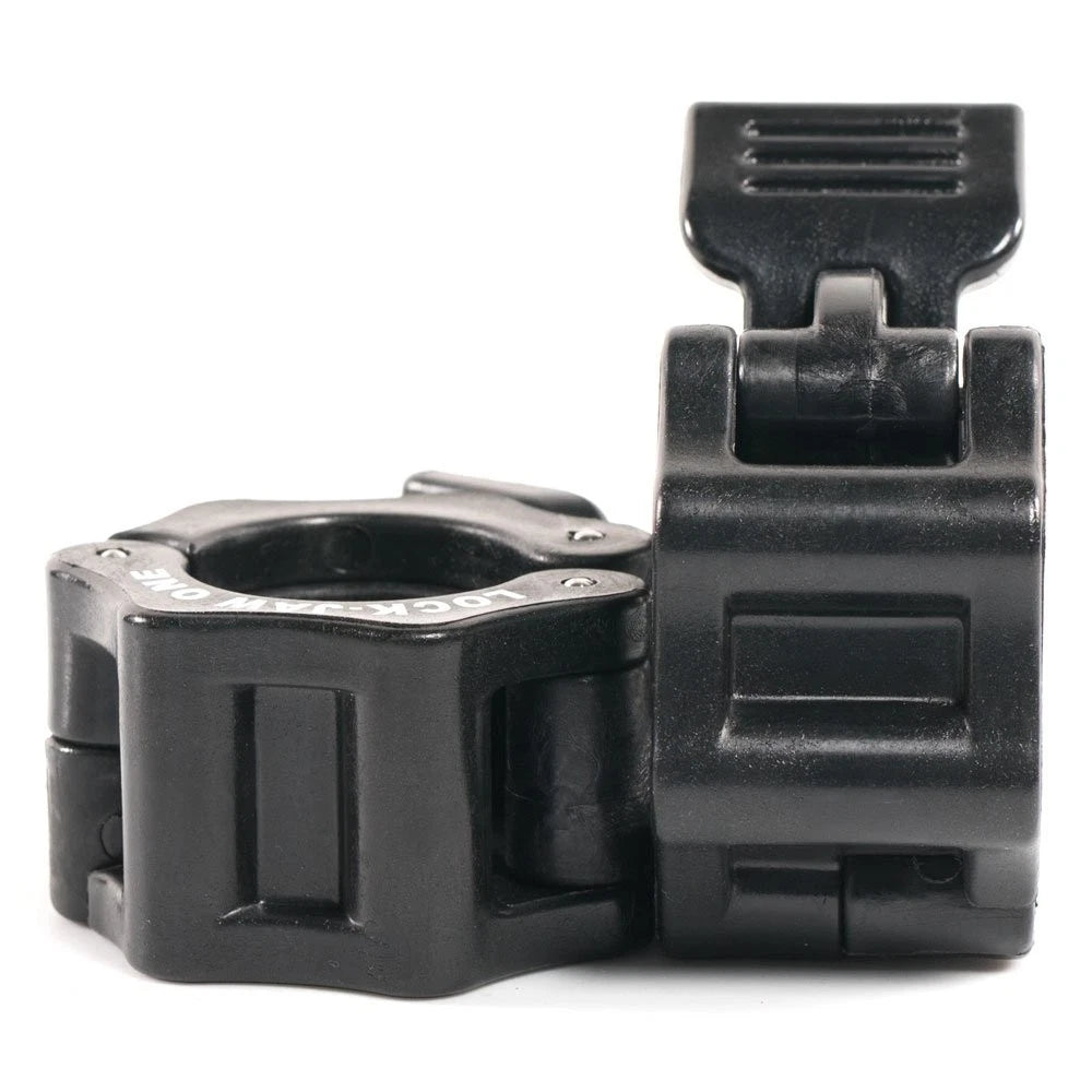 2X Barbell Collars Lock Jaw for Universal Fit (1 Inch)