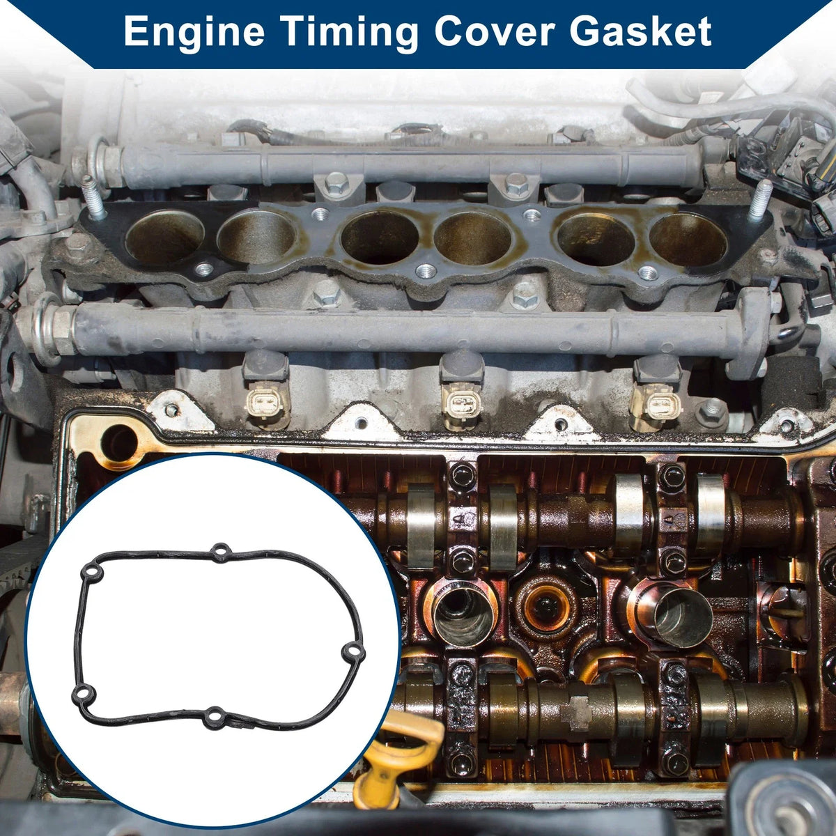 Engine Timing Cover Gasket No. 06H103483C for Audi Q3 2.0L (2015–2018)
