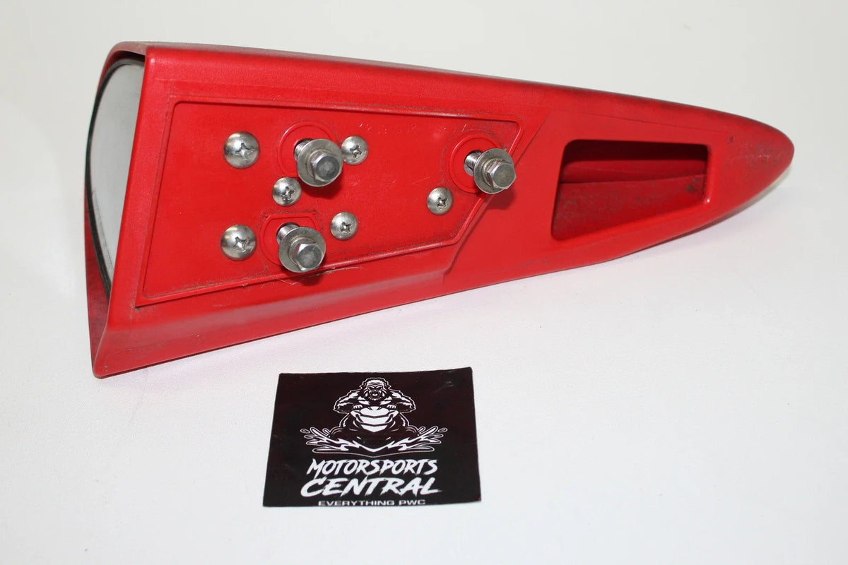 Left Side Rear View Mirror for Yamaha Waverider 1100 (1995–1996) Red