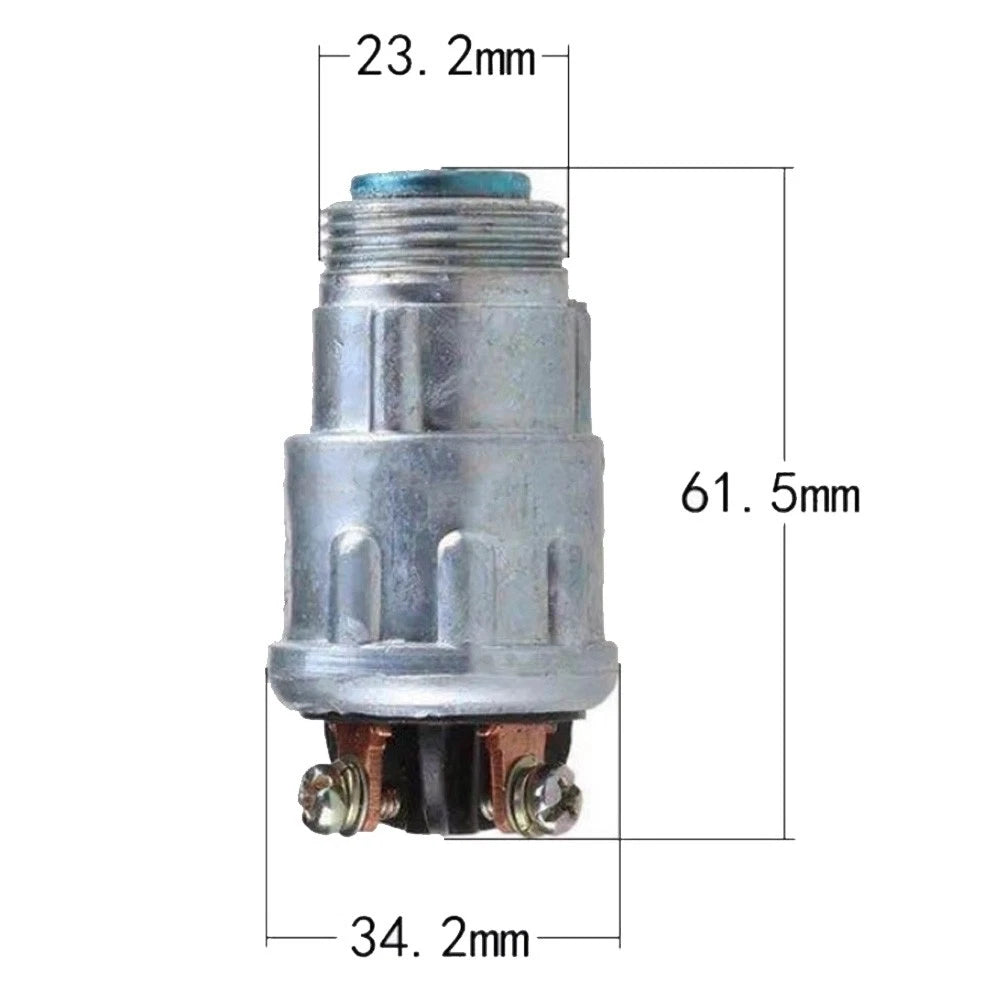 3Pcs Ignition Switch Lock Cylinder & Keys for Universal Auto Car