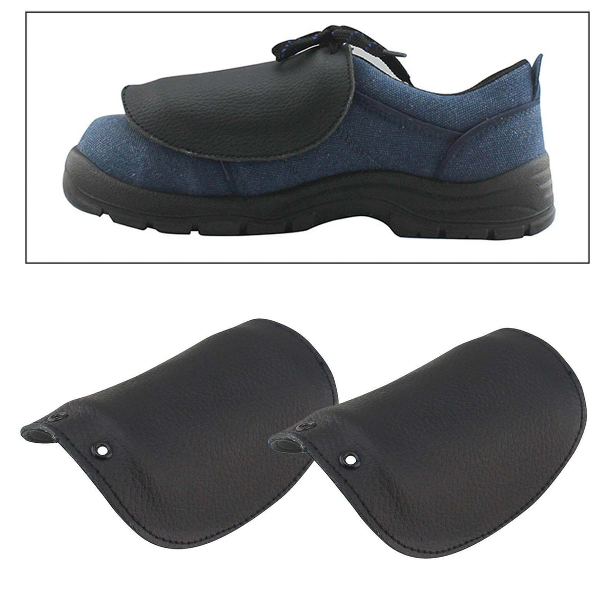 1 Pair of Welder Lace Up Shoe Covers for Safety Boots