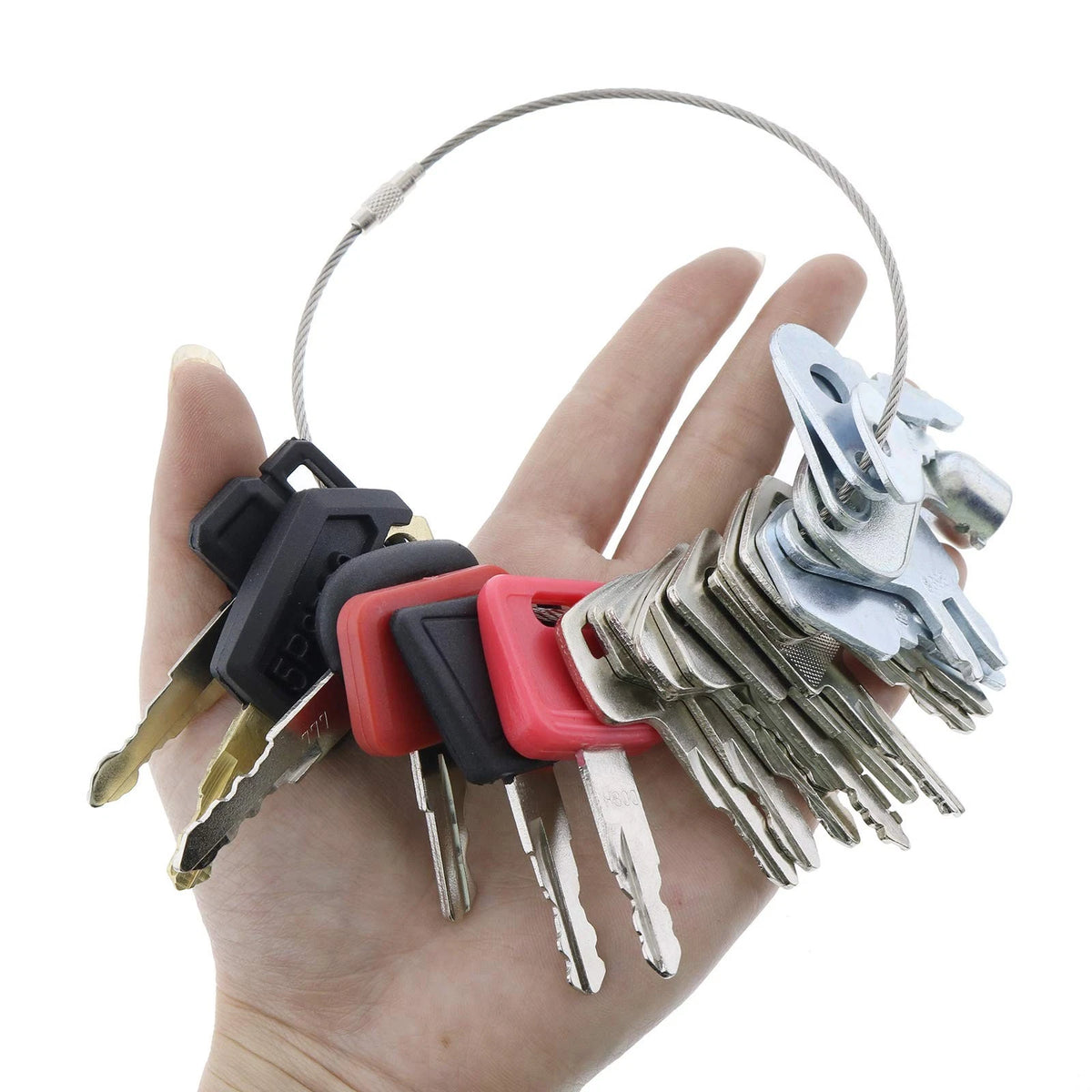 21 Keys Ignition Key Set for Heavy Equipment Construction