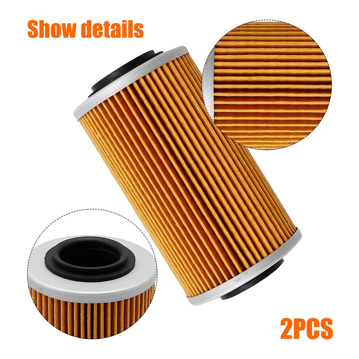 2 Pack Oil Filter Replacement for Sea-Doo GTI GTR GTX 4-Tec
