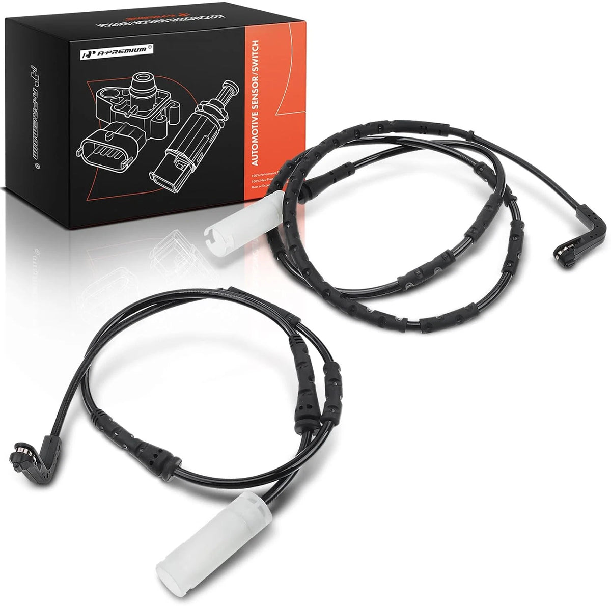 Front and Rear Disc Brake Pad Wear Sensors for BMW 325i, 325xi, 328i (2006–2013)