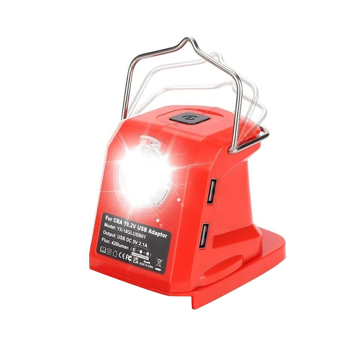 Power Bank Charger for Craftsman 19.2V Ni-CD Battery with LED