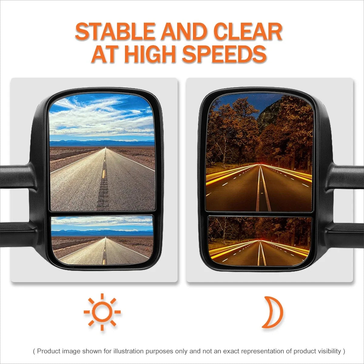 Power Heated Towing Mirror with LED Signal for Silverado/Sierra (1999–2002)