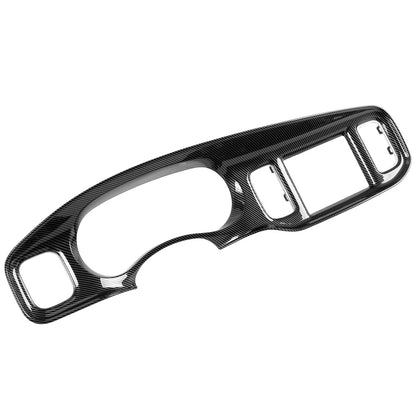 Instrument Dash Panel Cluster Bezel for Dodge Charger (2011–2014) Carbon Fiber Style